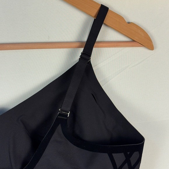 NWT HoneyLove Womens Silhouette Wireless Bonded Support Bra Sz L 38 B/C Black - Picture 10 of 12